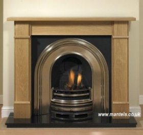 Flat Victorian Mantel in Oak